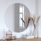 Flash Furniture 36" Round Silver Metal Framed Accent Wall Mirror HFKHD-6GD-CRE8-202315-GG - alternate 1